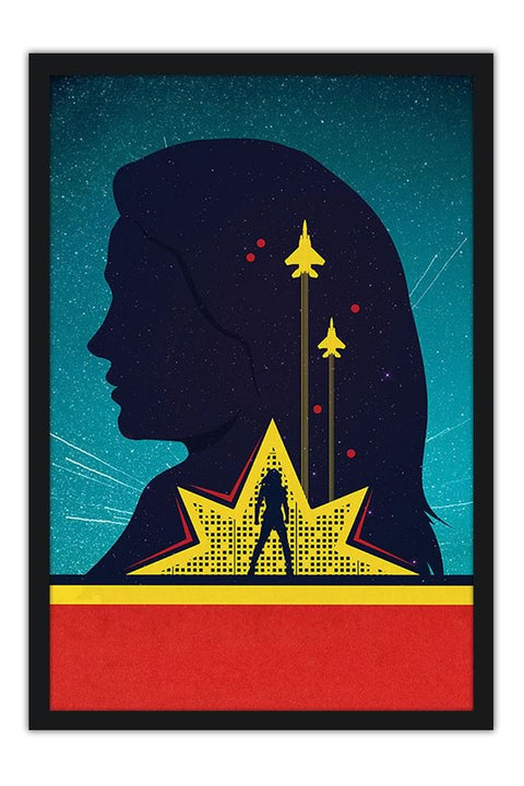 Poster Capitã Marvel - Filmes
