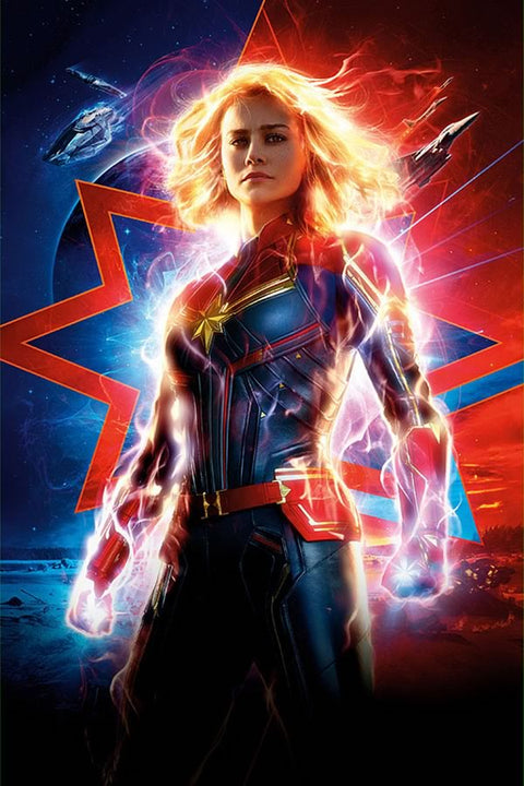 Poster Capitã Marvel - Filmes