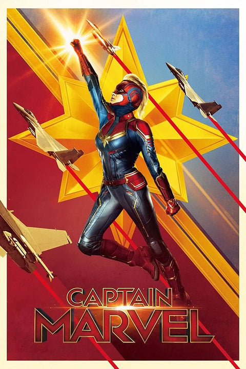 Poster Capitã Marvel - Filmes