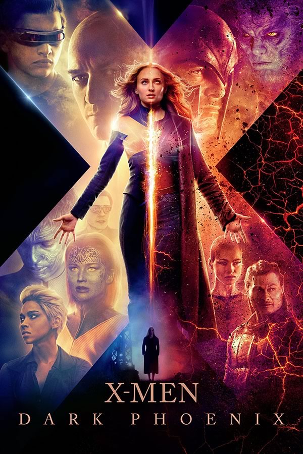 Poster X-Men - Fenix Negra - Dark Phoenix - Filmes