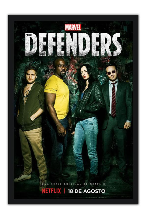 Poster Os Defensores - Marvel Defenders  - Séries
