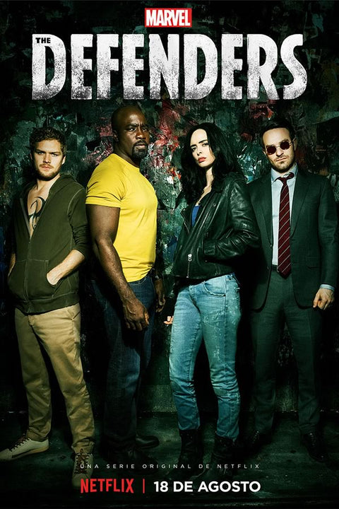 Poster Os Defensores - Marvel Defenders  - Séries