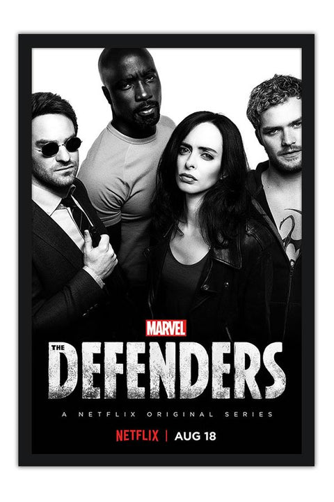Poster Os Defensores - Marvel Defenders  - Séries