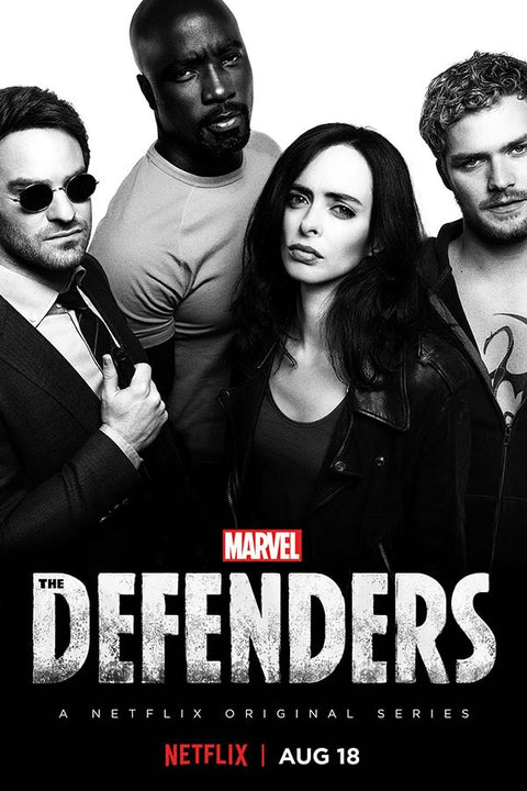 Poster Os Defensores - Marvel Defenders  - Séries