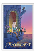 Poster Dischantment Desencanto - Animação - Séries