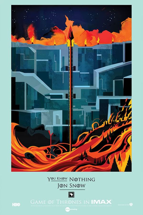 Poster Game Of Thrones - GOT - Séries