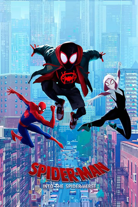 Poster Homem-Aranha: No Aranhaverso - Spider-Man: Into the Spider-Verse - Filmes