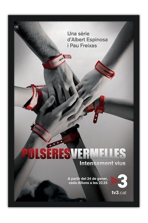 Poster Polderes Vermelles - Séries