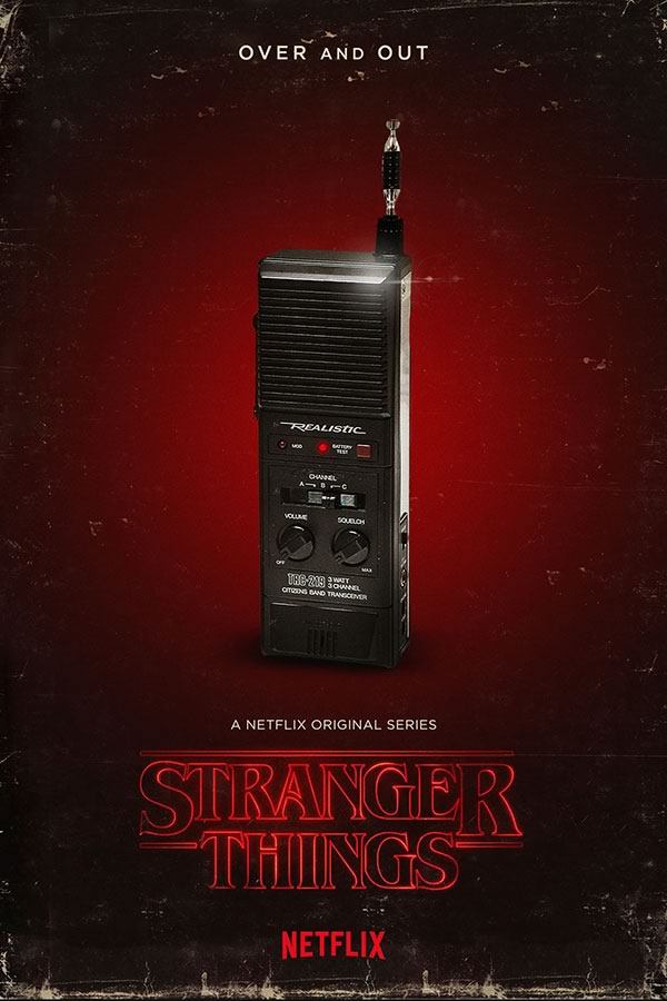 Poster Stranger Things - 1ª Temporada - Séries