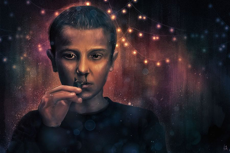 Poster Stranger Things - Conceitual - Séries