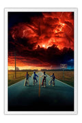 Poster Stranger Things - Sem Texto - 2ª Temporada - Séries