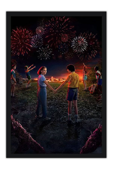 Poster Stranger Things - Sem Texto - 3ª Temporada - Séries