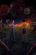 Poster Stranger Things - Sem Texto - 3ª Temporada - Séries