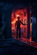Poster Stranger Things - Sem Texto - 1ª Temporada - Séries