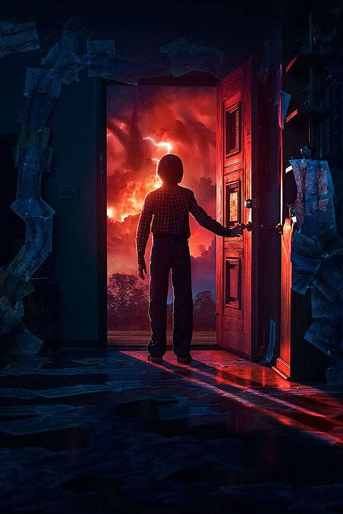 Poster Stranger Things - Sem Texto - 1ª Temporada - Séries