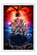 Poster Stranger Things - Sem Texto - 3ª Temporada - Séries