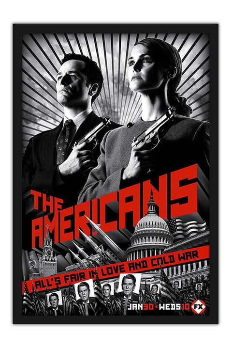 Poster The Americans - Os Americanos - Séries