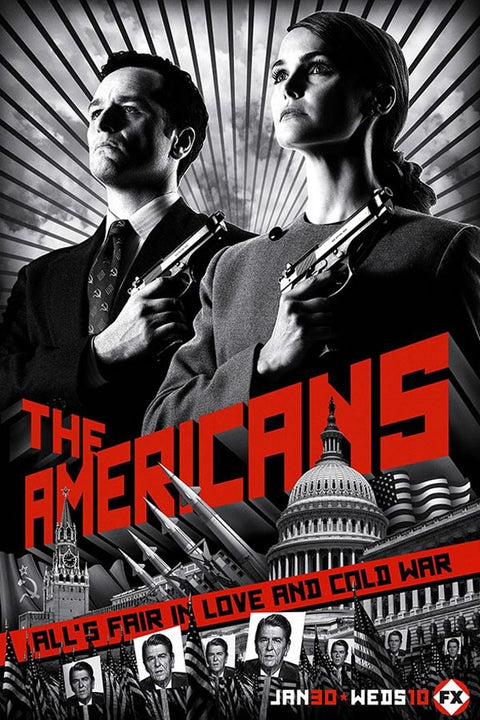 Poster The Americans - Os Americanos - Séries