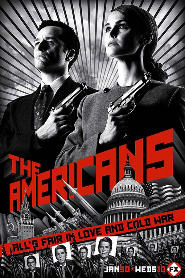 Poster The Americans - Os Americanos - Séries