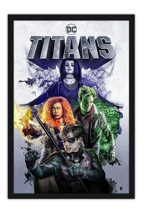 Poster Teen Titans - Jovens Titãs - Séries