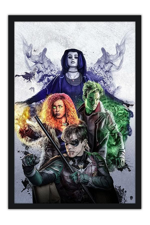 Poster Teen Titans - Jovens Titãs - Séries
