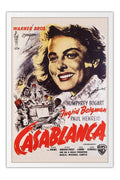 Poster Casablanca - Retrô - Vintage - Filmes