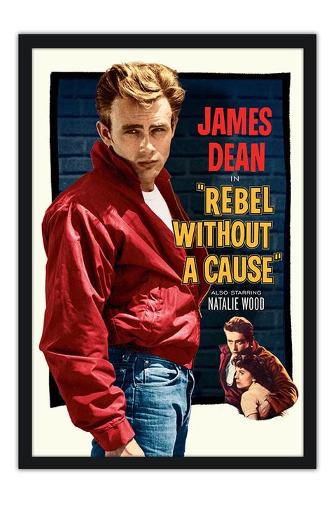 Poster Rebelde Sem Causa - Rebel Without a Cause - James Dean - Retrô - Vintage - Filmes