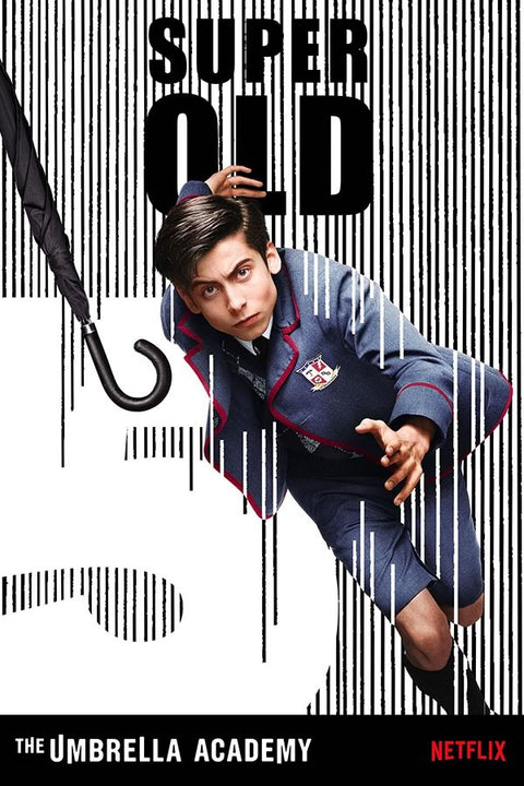 Poster Umbrella Academy - Super Old 5 - Séries