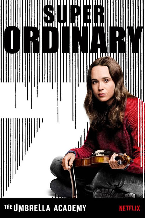 Poster Umbrella Academy Super Ordinary 7- Séries