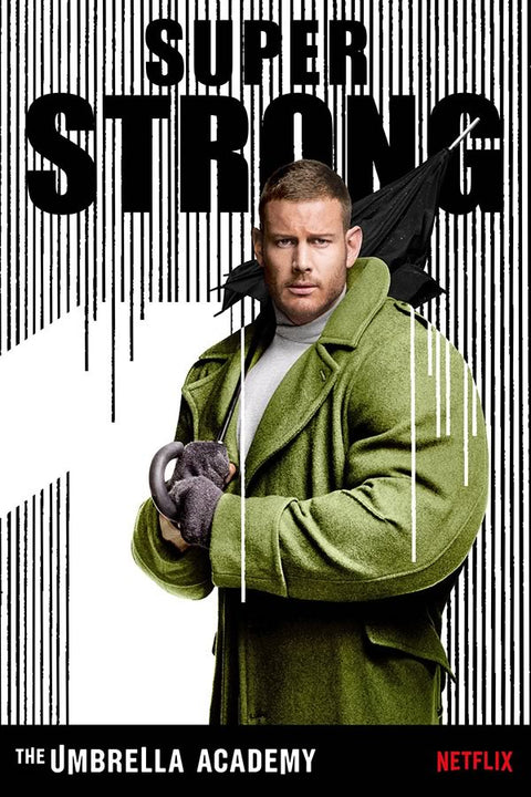 Poster Umbrella Academy - Super Strong 1 - Séries