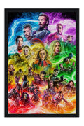 Poster Heróis Marvel - Vingadores - Avengers - Mashup Especial Alternativo - Filmes