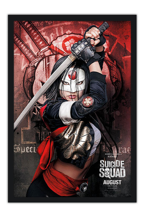 Poster Esquadrão Suicida - Suicide Squad 2016 - Katana - Filmes