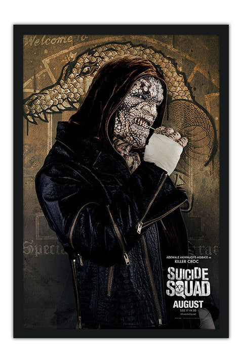 Poster Esquadrão Suicida - Suicide Squad - Killer Croc 2016 - Crocodilo - Filmes