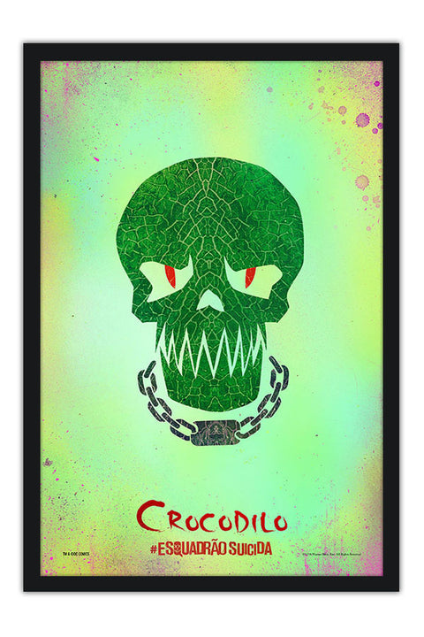 Poster Esquadrão Suicida - Suicide Squad - Killer Croc 2016 - Crocodilo - Filmes