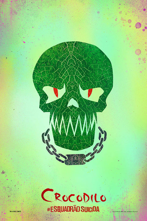 Poster Esquadrão Suicida - Suicide Squad - Killer Croc 2016 - Crocodilo - Filmes