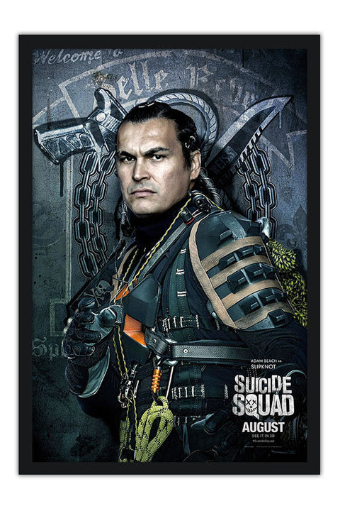 Poster Esquadrão Suicida - Suicide Squad 2016 - Slipknot - Amarra - Filmes