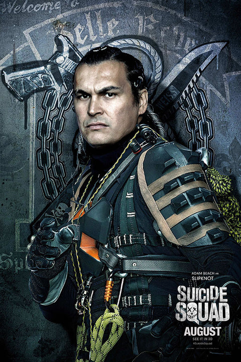 Poster Esquadrão Suicida - Suicide Squad 2016 - Slipknot - Amarra - Filmes