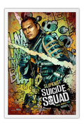 Poster Esquadrão Suicida - Suicide Squad 2016 - Slipknot - Amarra - Filmes