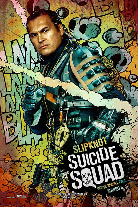 Poster Esquadrão Suicida - Suicide Squad 2016 - Slipknot - Amarra - Filmes