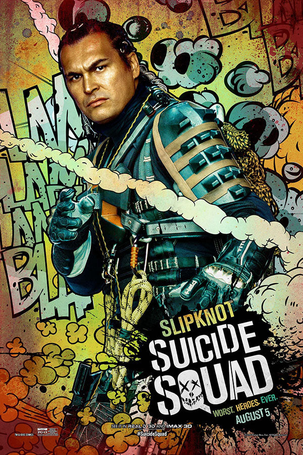 Poster Esquadrão Suicida - Suicide Squad 2016 - Slipknot - Amarra - Filmes