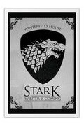 Poster Game Of Thrones - GOT - Casa Stark - Séries