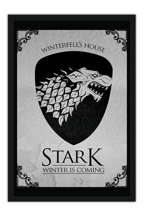 Poster Game Of Thrones - GOT - Casa Stark - Séries