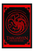 Poster Game Of Thrones - GOT - Casa Targaryen - Séries
