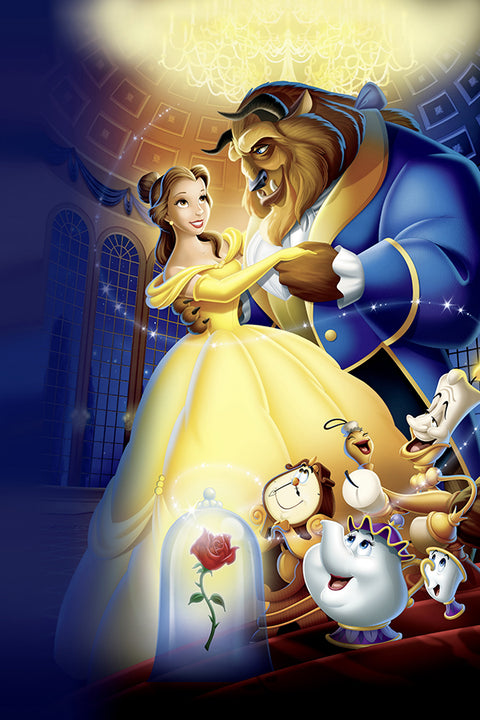 Poster A Bela e a Fera - Filmes - Infantil