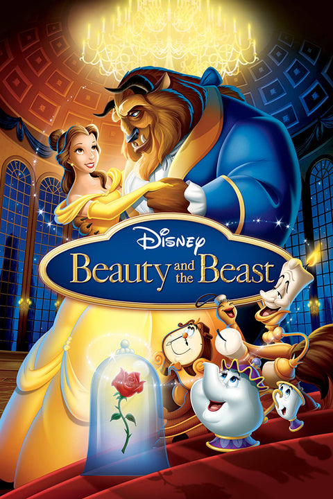 Poster A Bela e a Fera - Filmes - Infantil