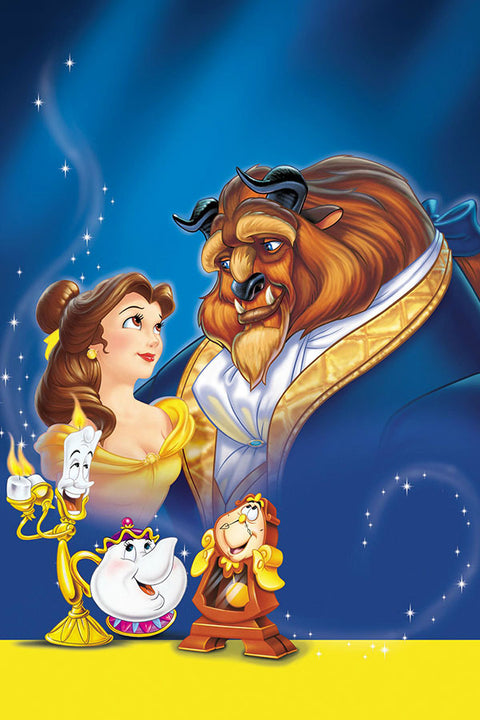 Poster A Bela e a Fera - Filmes - Infantil