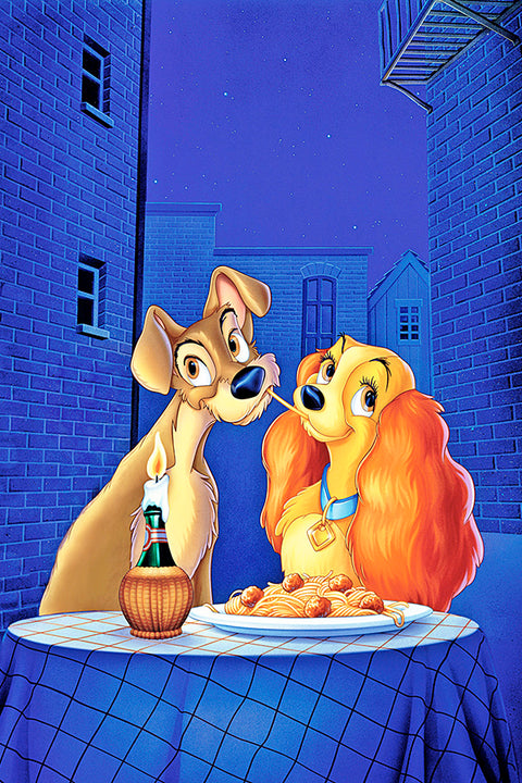Poster A Dama e o Vagabundo - Filmes - Infantil