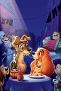 Poster A Dama e o Vagabundo - Filmes - Infantil