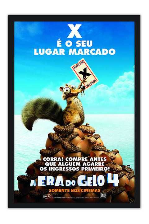 Poster A Era do Gelo 4 - Infantil