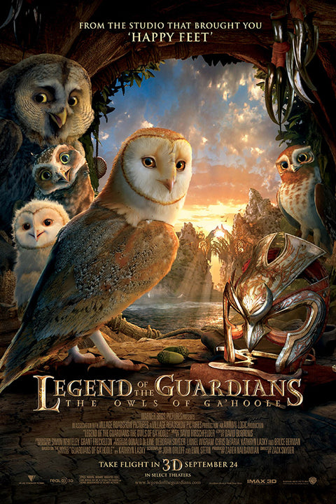 Poster A Lenda dos Guardiões - Filmes - Infantil
